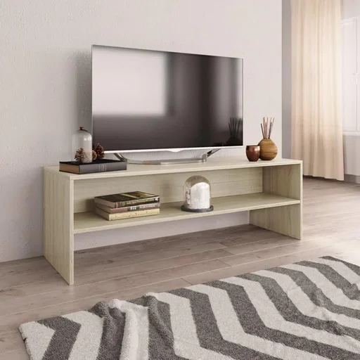 "TV-Schrank 120x40x40 cm Spanplatte Sonoma Eiche image"