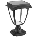 VT-983 Sevilla Solar Sockel Solar LED Lampe - 2 Lichtfarben