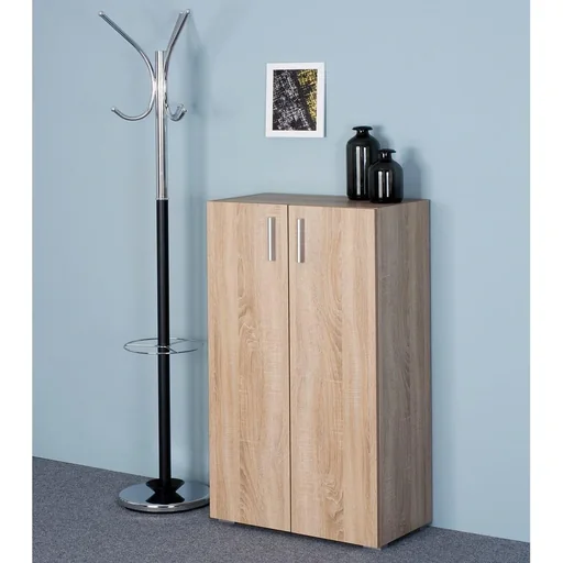 "Multifunktionsschrank Eiche - 3 Fächer image"