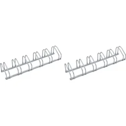 2 Stück Fahrradträger - Fahrradschuppen für 12 Fahrräder - 160x32x27 cm - Fahrra
