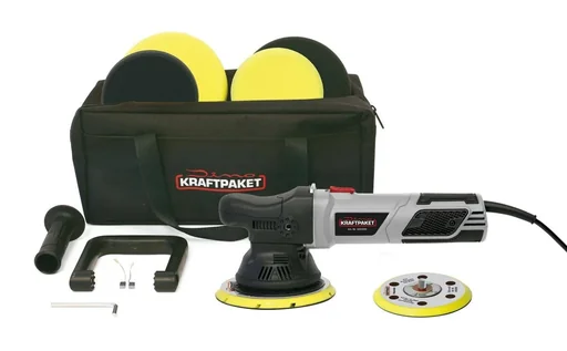 "Exzenter Poliermaschine 900 Watt - 21 mm Hub - im XXL-Set image"