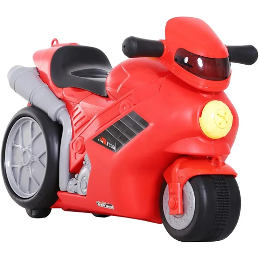 "Motorrad Handgepäck Kinderkoffer Kindergepäck mit Gurt Vier-in-One-Koffer sitzen PP Rot 52 x 25 x 34 cm image"