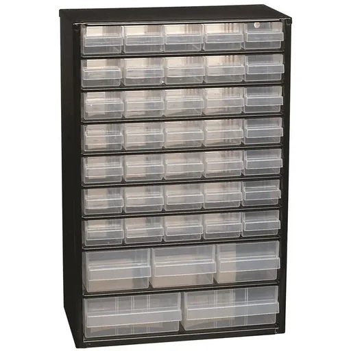 Stahlkommode mit 40 Schubladen