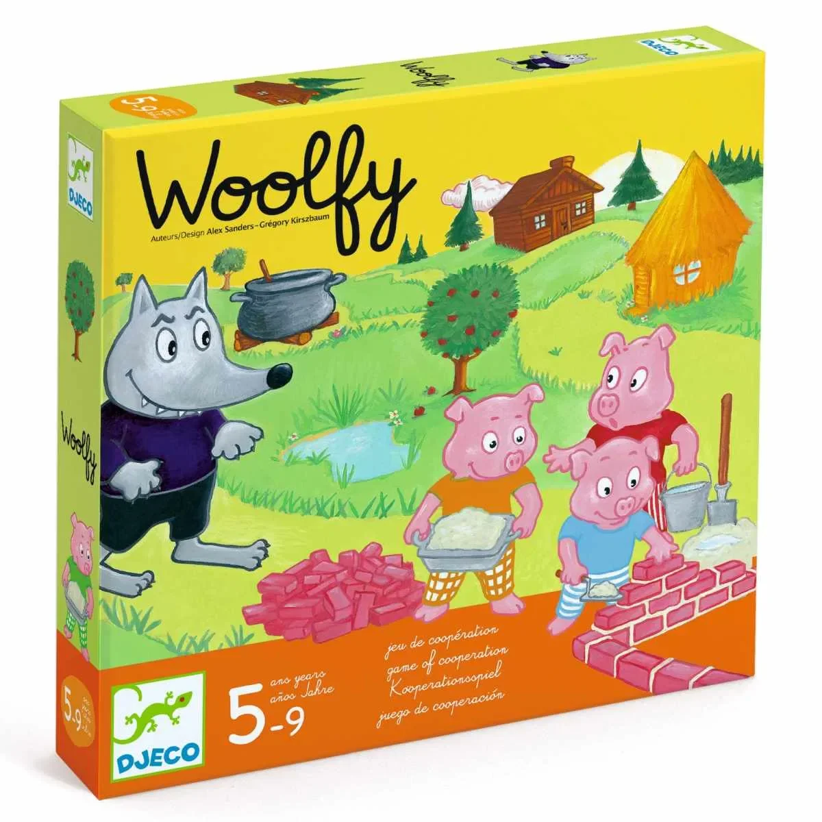"Djeco Brettspiele, Kooperationsspiel - Woolfy image"