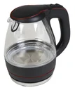 Glas Wasserkocher Design, 1,5 L Schwarz TKG JK 1022 BR