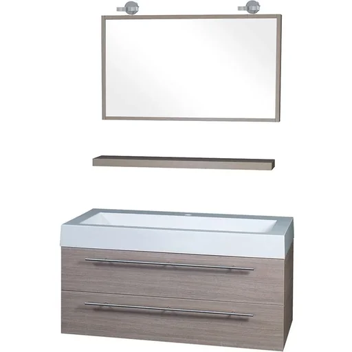 "Badezimmermöbel Force 100 cm - Eiche image"