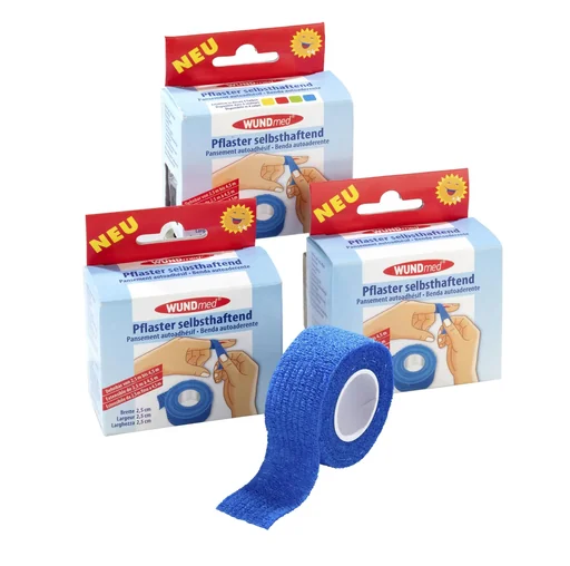 "Pflaster, selbsthaftend, 3er-Set, Blau image"