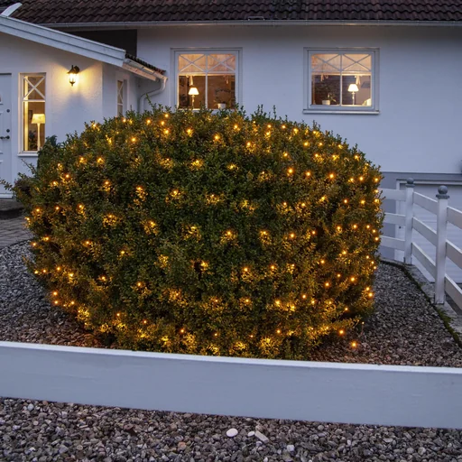 "LED Lichternetz 2x2 Meter, 160 warmweiße LEDs image"