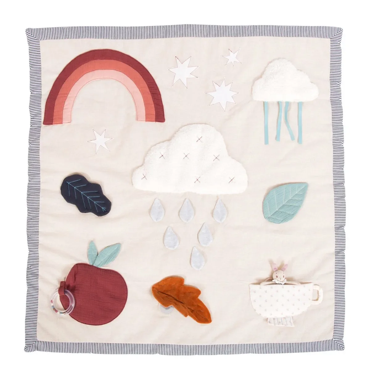 "Moulin Roty Krabbeldecke, Spieldecke - Après la pluie image"