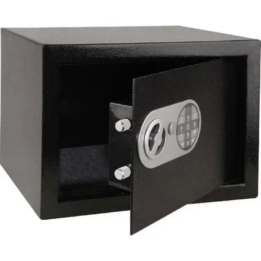 "Stahlex Superlock - Elektronischer Safe mit Zahlenschloss und Schlüssel (bis zu 8 Ziffern) - Wand-/Wandmontage image"