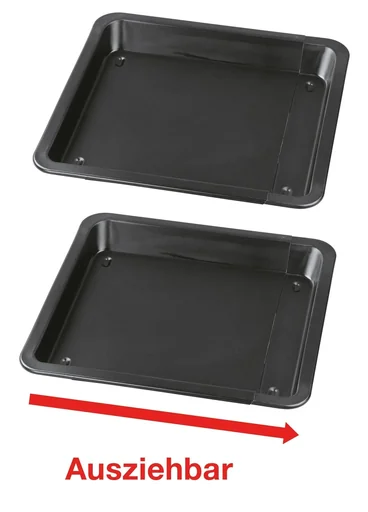 "Backblech ausziehbar 33-53,5 cm, 2-er Sparset image"
