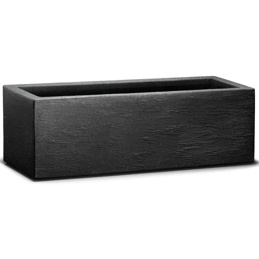 "Würfel-Pflanzgefäß anthrazit 80x30x27cm- innen und außen image"