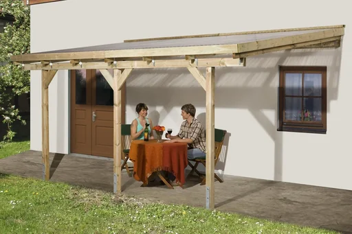 "Terrassenüberdachung "Salsa", Gr. 2, 424 x 257 cm image"