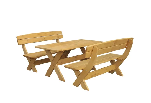 "Holz-Garnitur München honigbraun image"