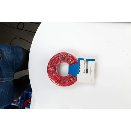 "Lautsprecherkabel 2x2,50mm², 25 Meter, rot/schwarz, Spule, reiner OFC-Kupferdraht, Audioinstallation, professionelle Beschallung, Studio, Live, Zuhause image"