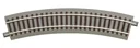 6 Stück Gebogenes Gleis R2, Radius 358 mm, Bogenwinkel 30°