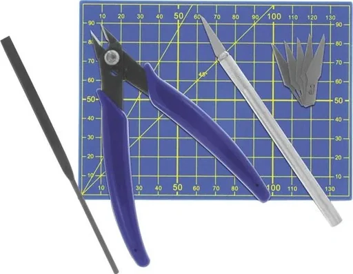 "Plastik Modellbau Schneid-Set 4-teilig image"