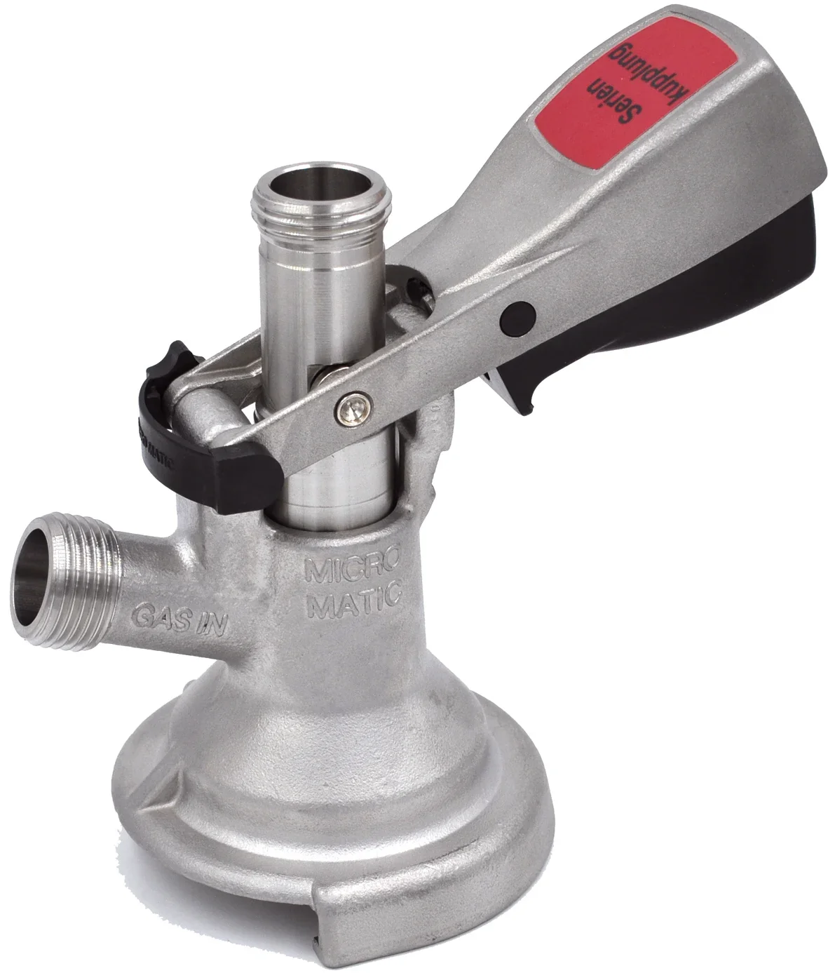 "Flach Zapfkopf, Keg Anschluss - Micro-Matic, Reihenschaltung (CNS) image"