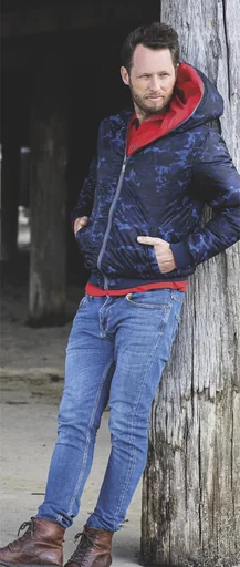 "Wendejacke, Farbe marine/rot, Gr.L image"