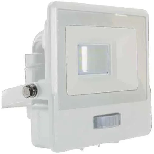 "VT-118S LED-Flutlicht mit Sensor - 10 W - 735 Lm - 4000K - Weiß image"