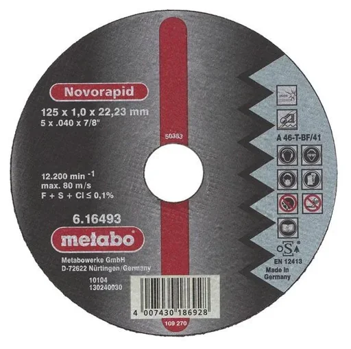 "Trennscheiben 125 mm, 10-teilig INOX image"