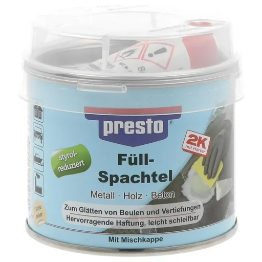 "Zwei-Komponenten Polyester-Füll- und Ziehspachtel, 250g image"