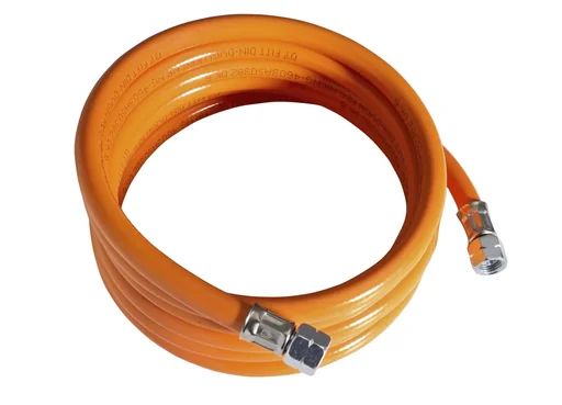 "Mitteldruckschlauch 800 mm, für Propan/Butan, DIN-DVGW, beidseitig R 1/4   links. image"