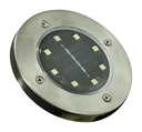 Solar Edelstahl Bodenstrahler - 2er Set