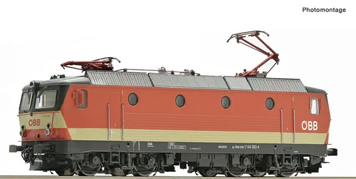 "Elektrolokomotive 1144 092 der Österreichischen Bundesbahnen, H0, DCC image"