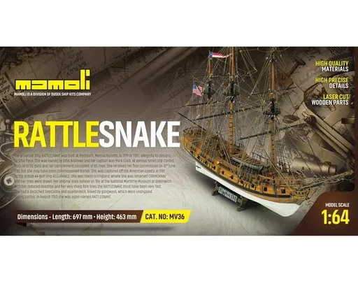 "Bausatz Rattlesnake Maßstab 1:64 image"