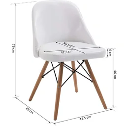 2-piece set of recliner lounge cocktail upholstered chairs PU + Metal 