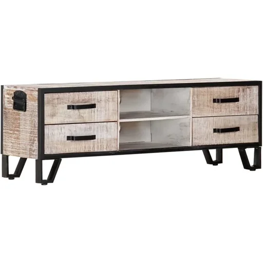 "TV-Schrank 120x30x40 cm Akazienholz massiv image"