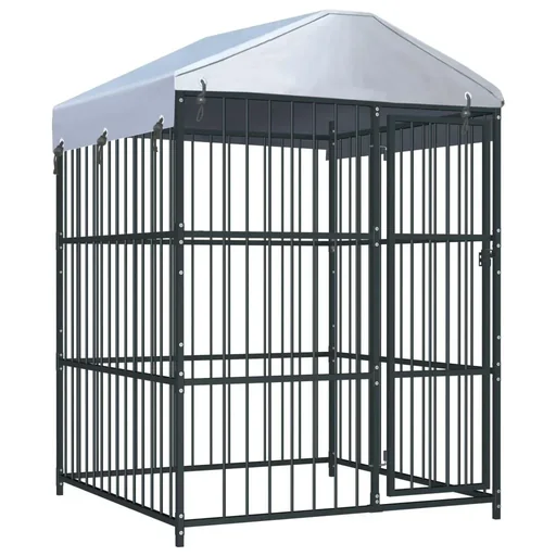 "Hundehütte Outdoor mit Dach 150x150x200 cm image"
