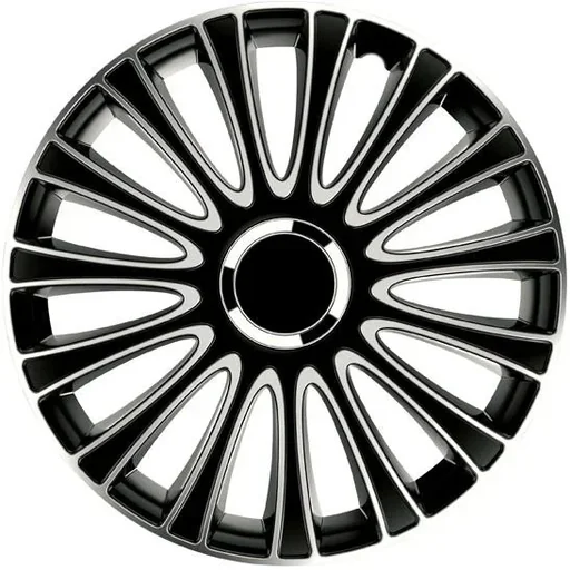 "Radblendenset LeMans Pro Silver Black 14inch image"