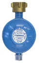 Regler 50 mbar - 1 Abgang , Durchfluss 1 kg/h, für Butan/Propan, 1/4'' Linksgewinde