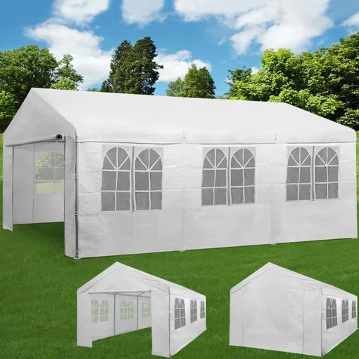 "Partyzelt weiß 3x6x2,85m image"