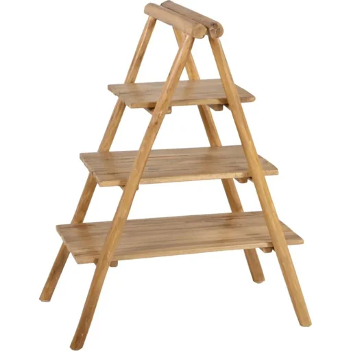 "Regal FLORIS, Teak, mit 3 Böden image"