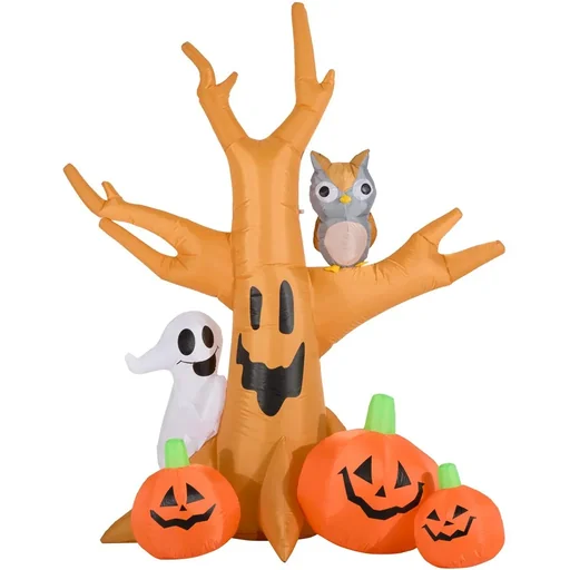 "Halloween Spukbaum mit Beleuchtung natur image"