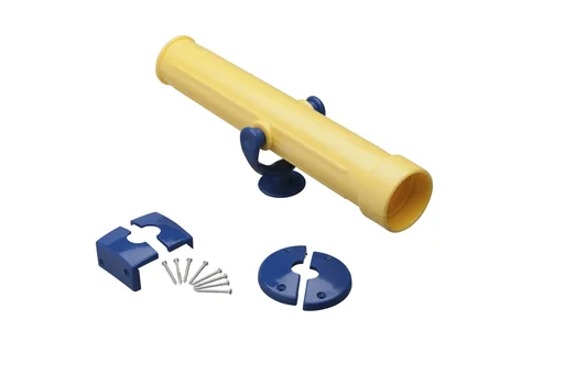 "Spielzeug Teleskop Gelb/Blau 350 mm inkl. Befestigungsmaterial, für Spielanlagen image"