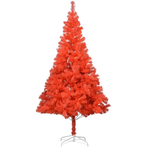 "Weihnachtsbaum mit Ständer 180 cm PVC rot image"