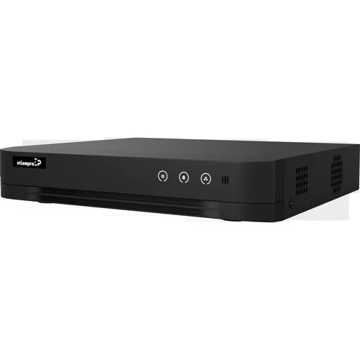 "4-Kanal-DVR (Digitaler Videorekorder), Plug-&-Play-Einrichtung, 4 Schnittstellen, H.265+-Komprimierung, unterstützt 8-MP-Auflösung, Fernzugriff und -verwaltung über die Guarding-Vision-App, ideal für effektives Zuhause image"