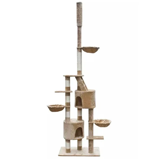 "Katzenkratzbaum Luna XL 230/260 cm (beige) image"