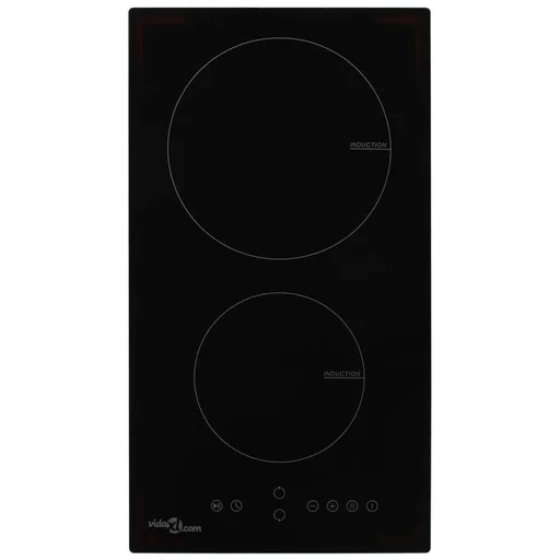 "Induktionsherd mit 2 Kochzonen, Touch Control 3500 W Glas image"