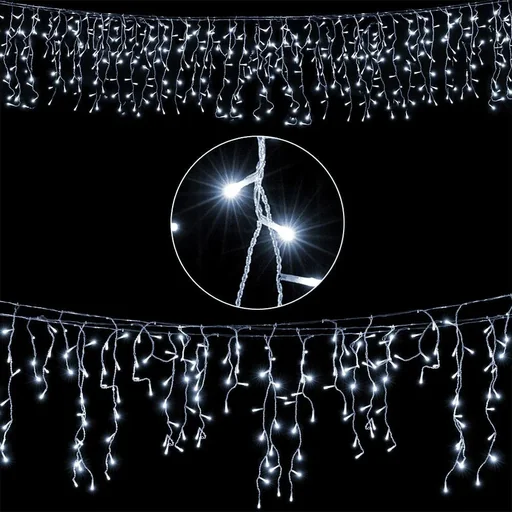 "Weihnachtsbeleuchtung Lichterkette - 200 LED's - 10 m - innen und außen image"