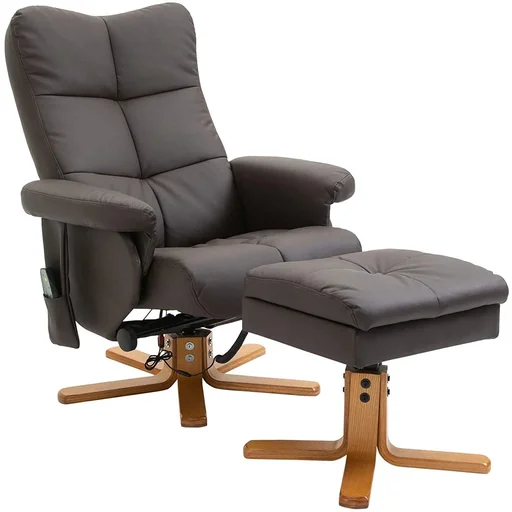 "Massagesessel mit Fußhocker image"
