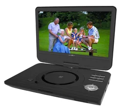 Portabler 10" LCD- Bildschirm mit DVD-Player