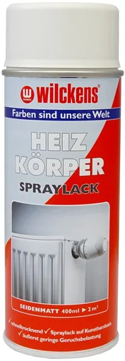 "Heizkörper Lackspray, seidematt weiß, 400 ml image"