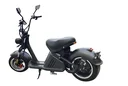 Elektro-Roller La Potenza, 45 km/h, 3000 Watt, 60V/20 Ah Lithium-Ionen Akku, schwarz
