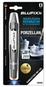 Reparaturstift 5 g MGS für Porzellan inklusive blauem LED-Licht, weiß