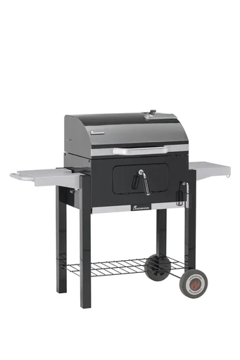 "Holzkohle-Grillwagen "Dorado", Schwarz image"